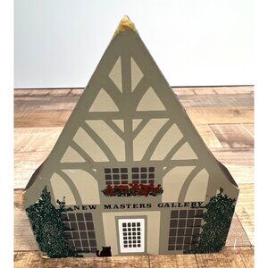 1988 The Cats Meow New Masters Gallery Series Wooden Shelf Sitter Collectible